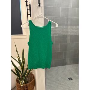 J.Crew Vintage Cotton Tie Twist back Tank